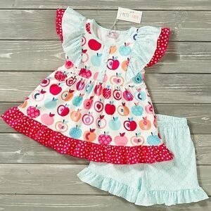Pete & Lucy sweet‎ apples set size 6-12months